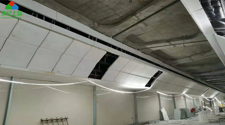 南站地下空間GRG構(gòu)件安裝